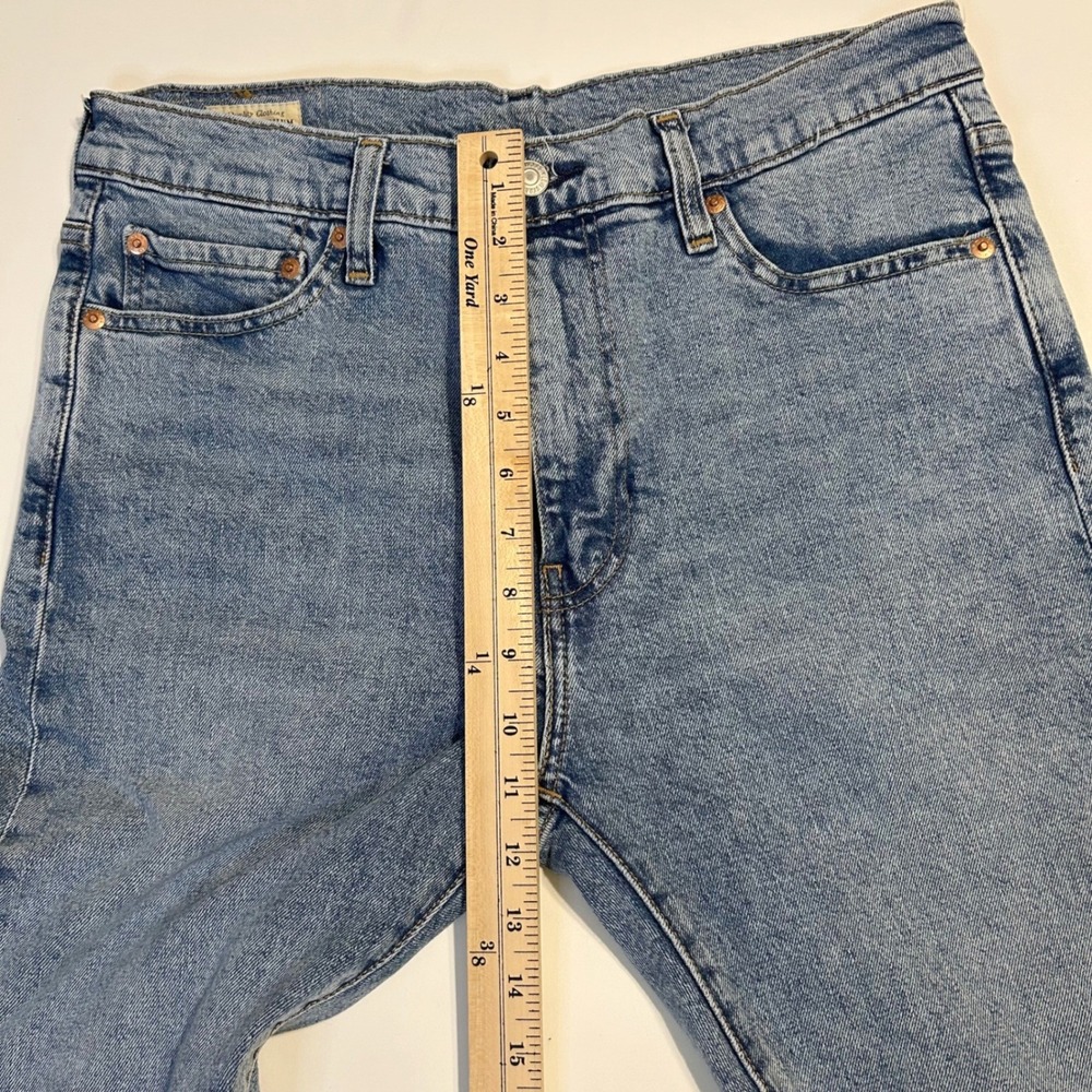 Levis 510 Skinny Fit Jeans Mens W33 L30‎ Light Blue Denim Premium - Picture 10 of 10